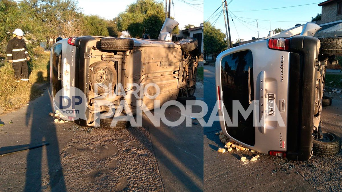 Así quedó el utilitario 