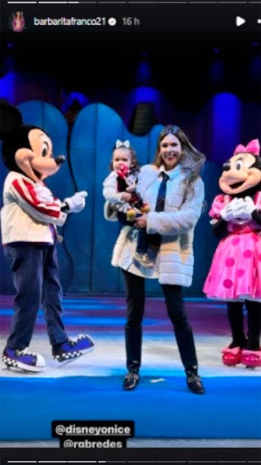 Barby Franco vía Instagram Stories 