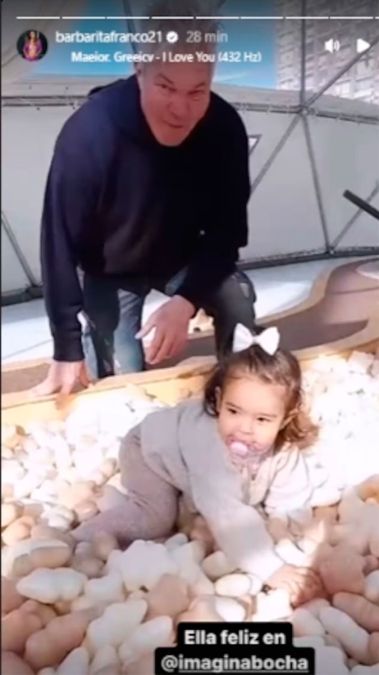 Barby Franco vía Instagram Stories 