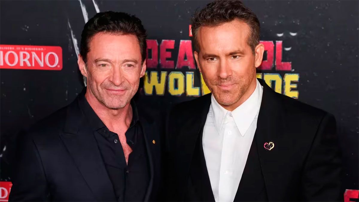 Hugh Jackman y Ryan Reynolds 
