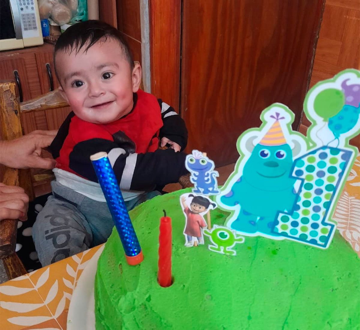 En su primer cumple 