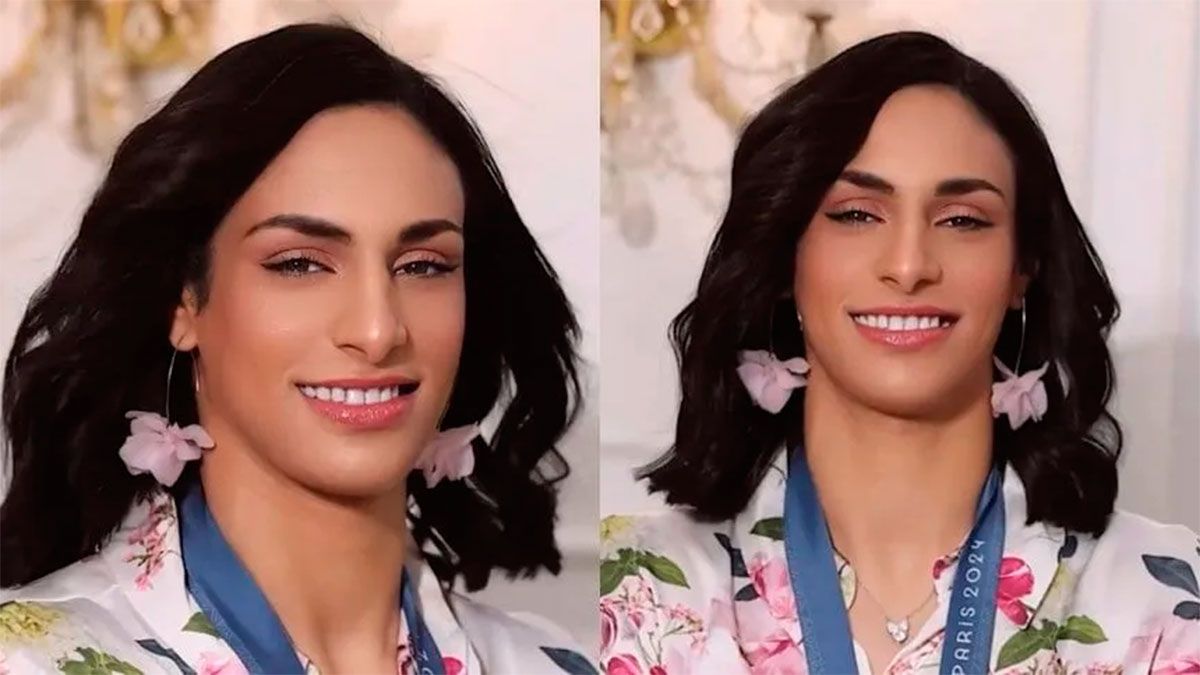 Imane Khelif con nuevo look 