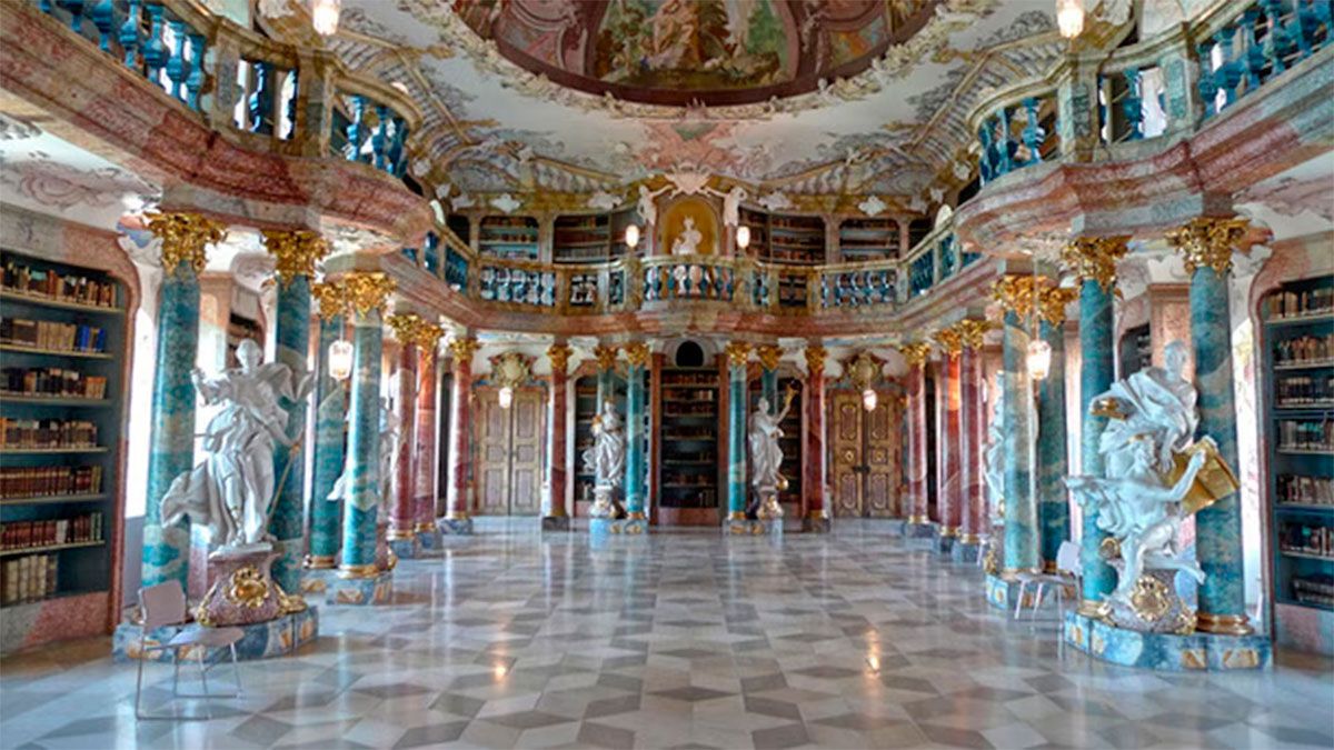 Biblioteca de la Abadía de Wiblingen 