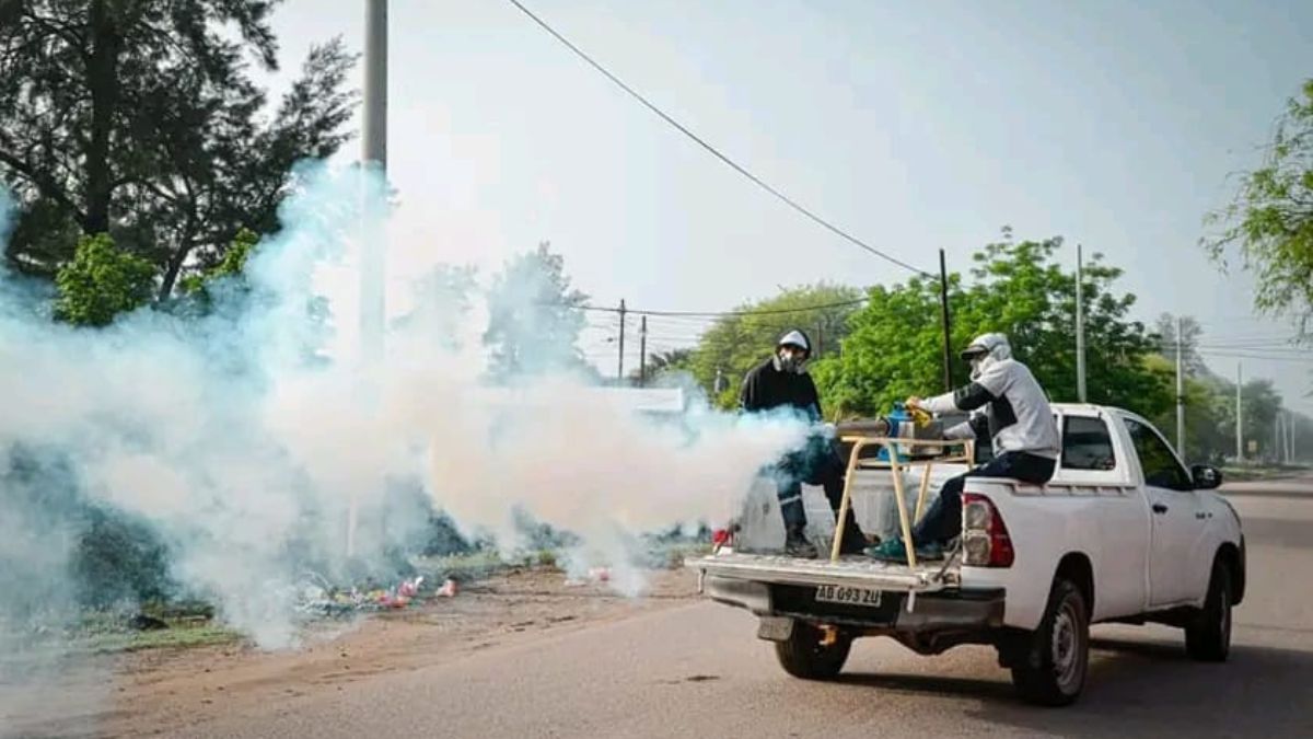El municipio de Clodomira continúa con los operativos de fumigación ...