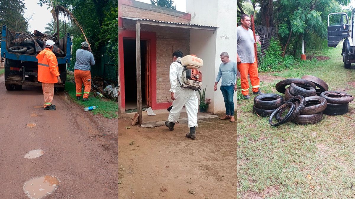 Iniciaron una campaña de descacharreo y fumigación en El Zanjón ...