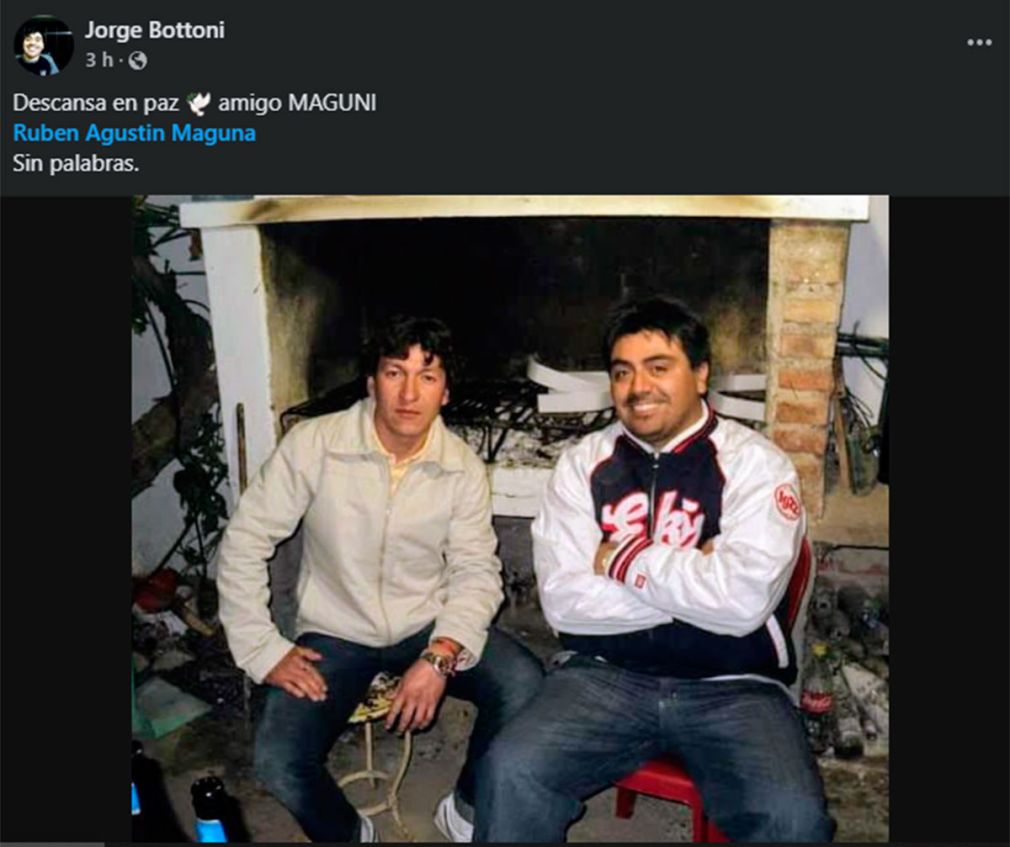 Rubén Agustín Maguna muerto en La Banda 