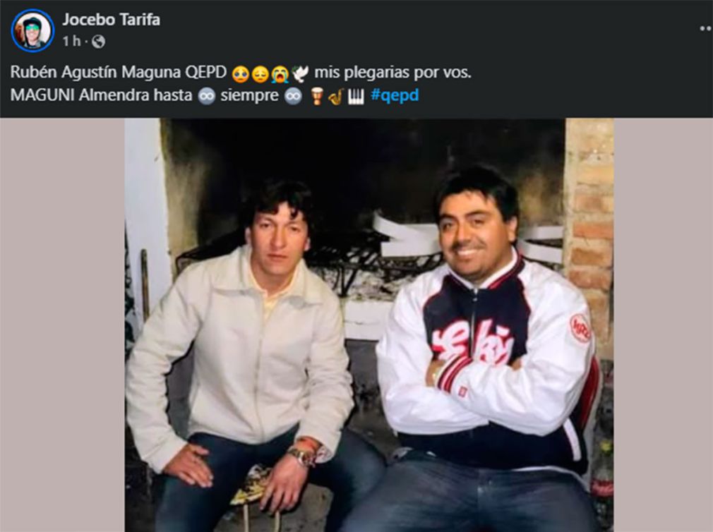 Rubén Agustín Maguna muerto en La Banda 