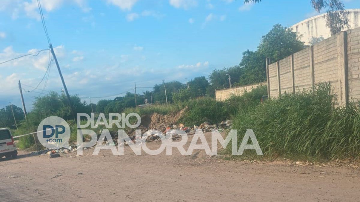 La zona donde fue hallado el cuerpo. 