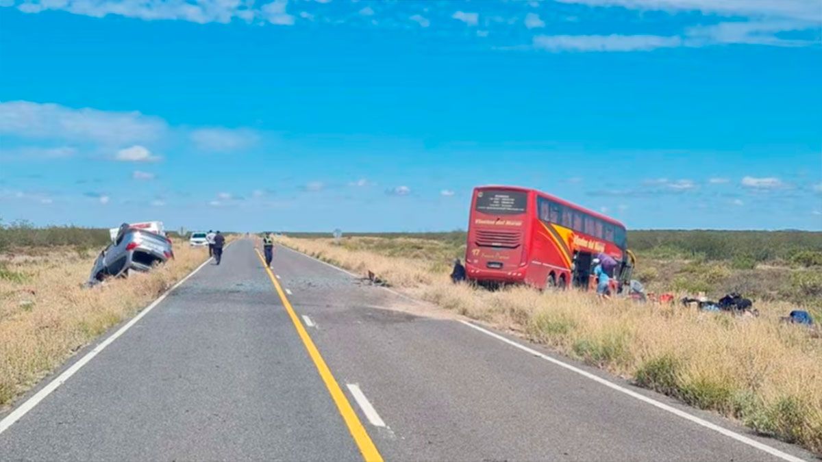 La Pampa: cinco muertos por un choque frontal entre un micro y una ...
