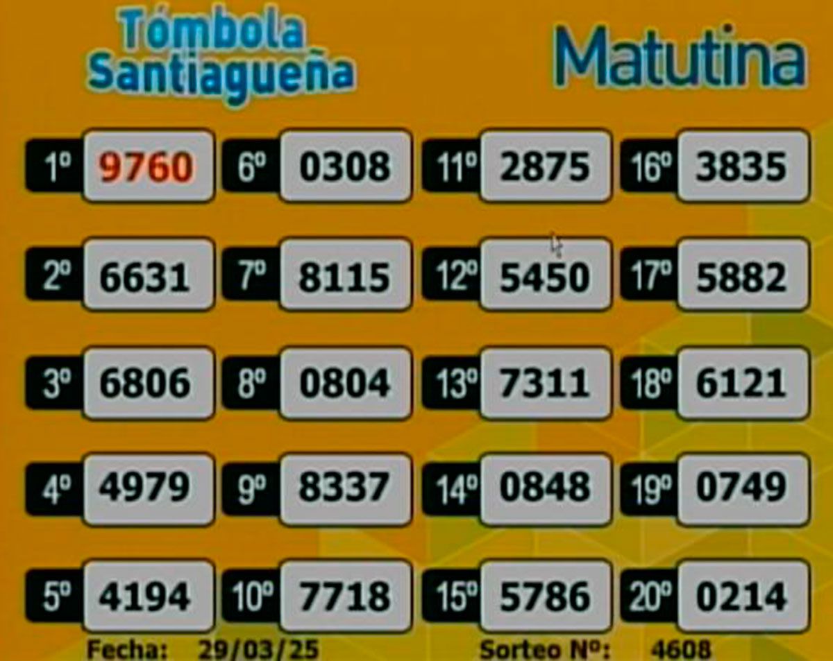 Tómbola Matutina 