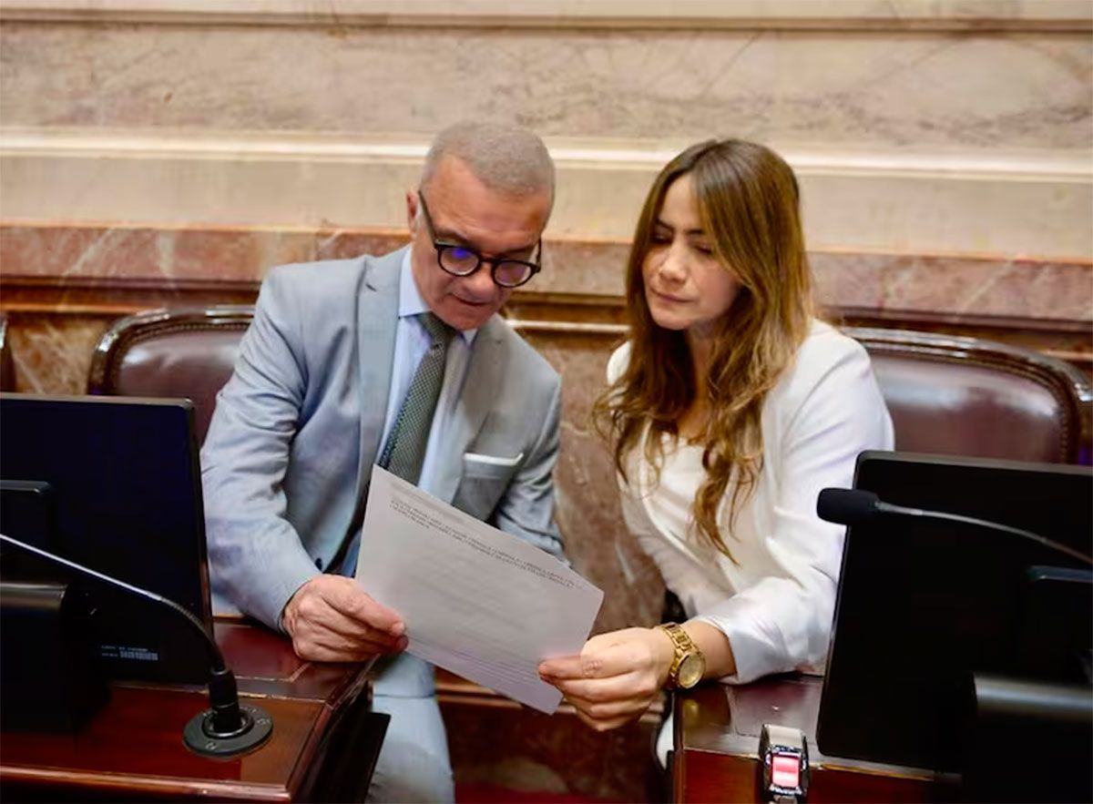 Sonia Rojas Decut y Carlos Arce 