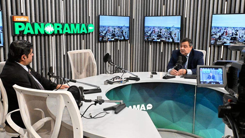 Escobar Correa se refirió a las diferentes tareas que lleva adelante la defensoría. Fotos: Valentina Castaño - Diario Panorama. 