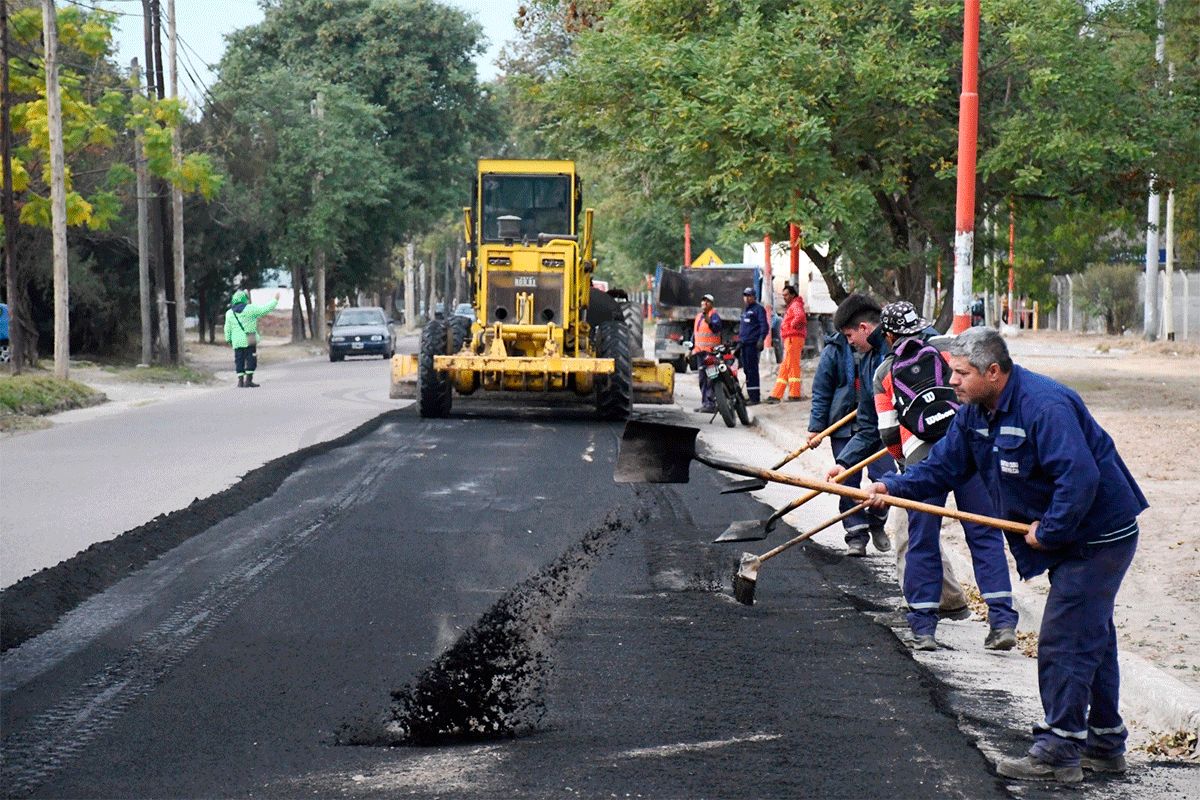 Obras Públicas de la Municipalidad trabajó en el mantenimiento de la ...