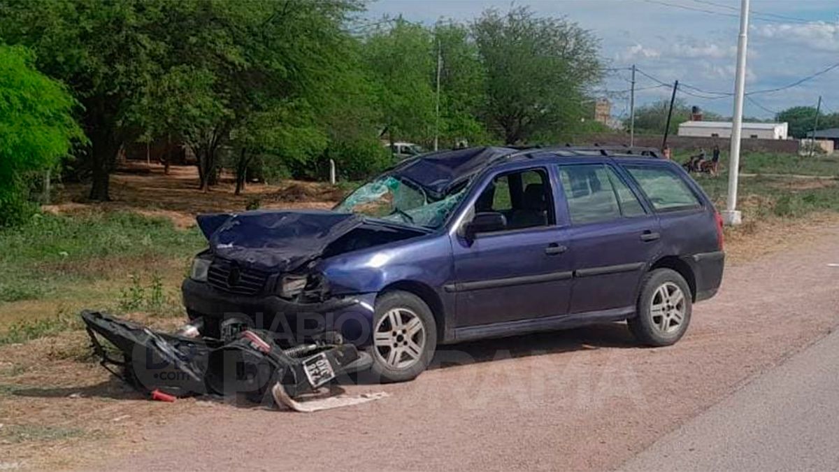 Fuerte choque en Ruta 92 