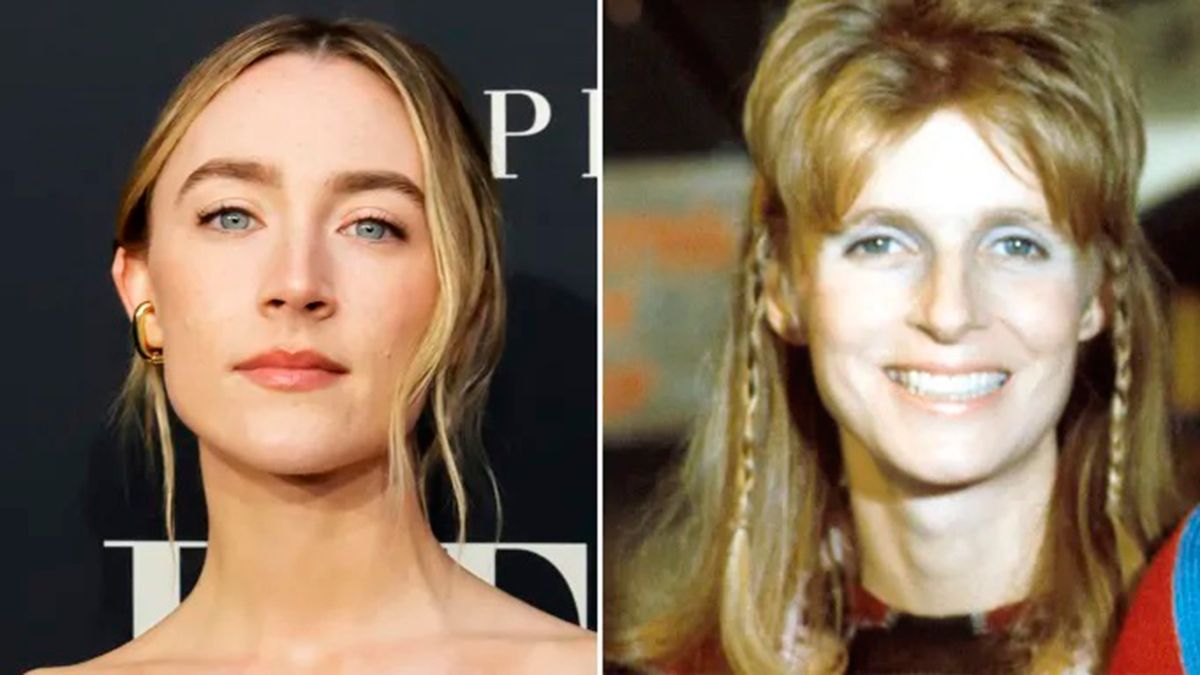 Saoirse Ronan y Linda McCartney. 