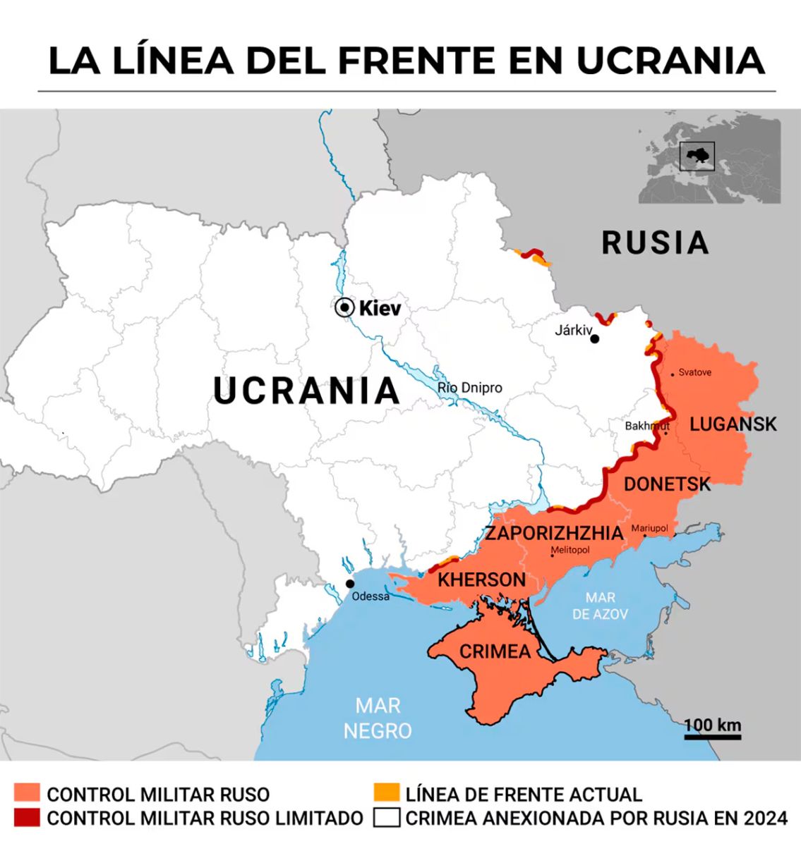 Zonas ocupadas por Moscú 