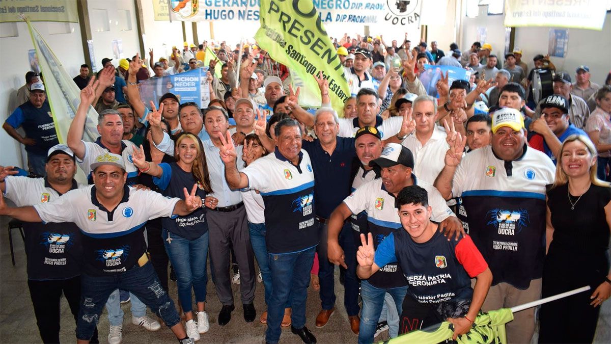 Contundente apoyo de la UOCRA a la Fuerza Patria Peronista - Diario ...