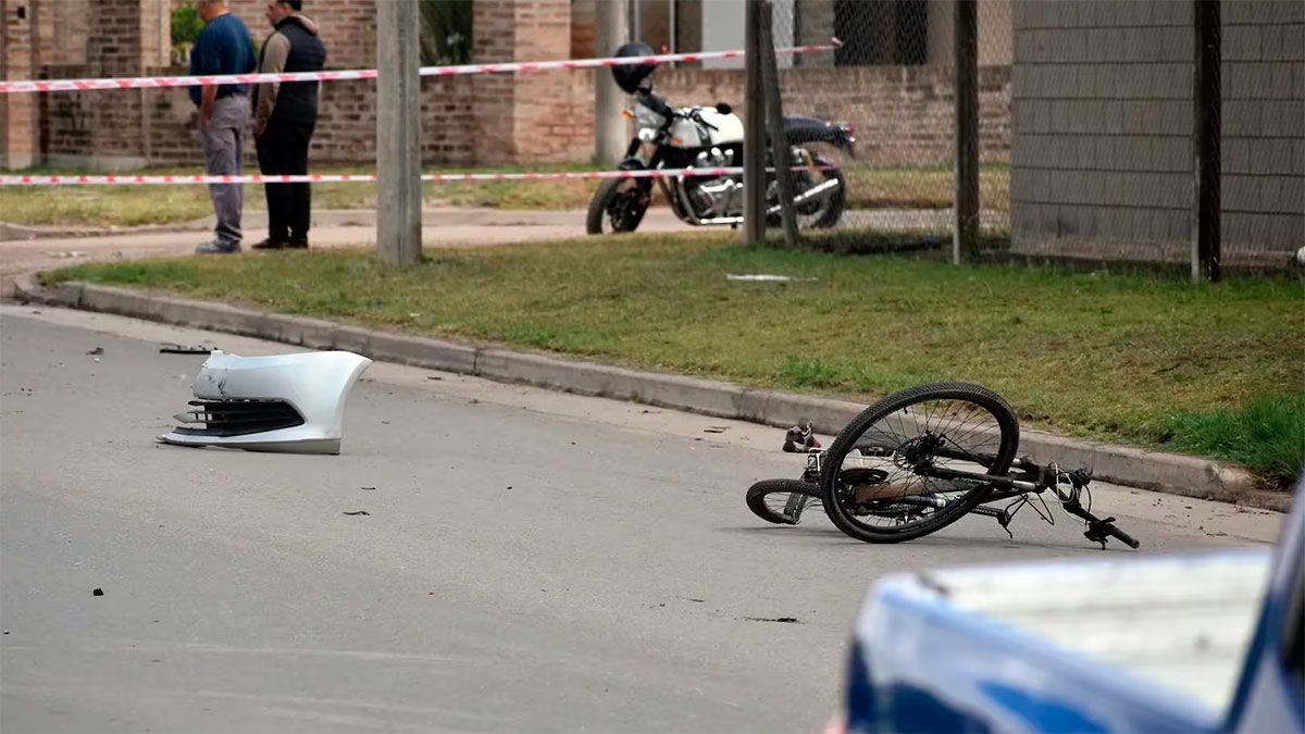 La joven volvía de trabajar 
