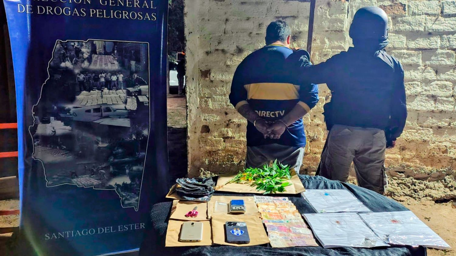 Detenido y secuestros 