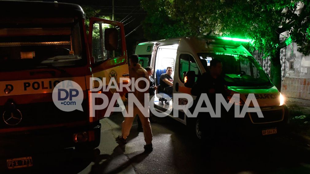 Incendio barrio Alberdi Bomberos Policía Ambulancia 