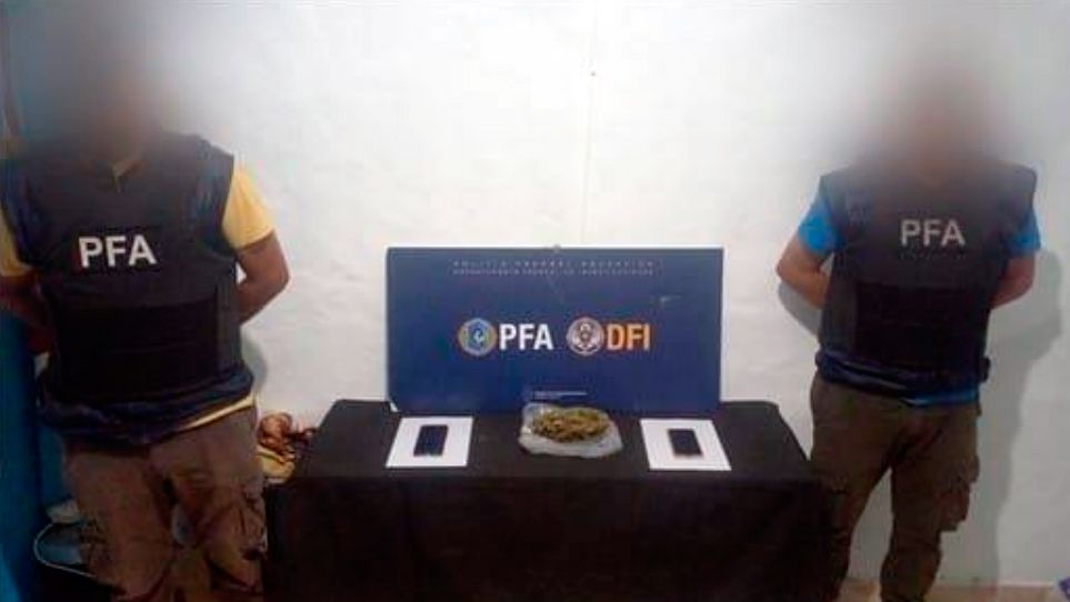 La marihuana secuestrada 