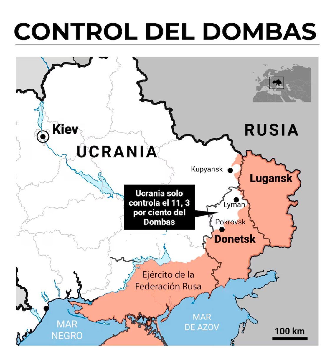 Situación militar en el Dombas 