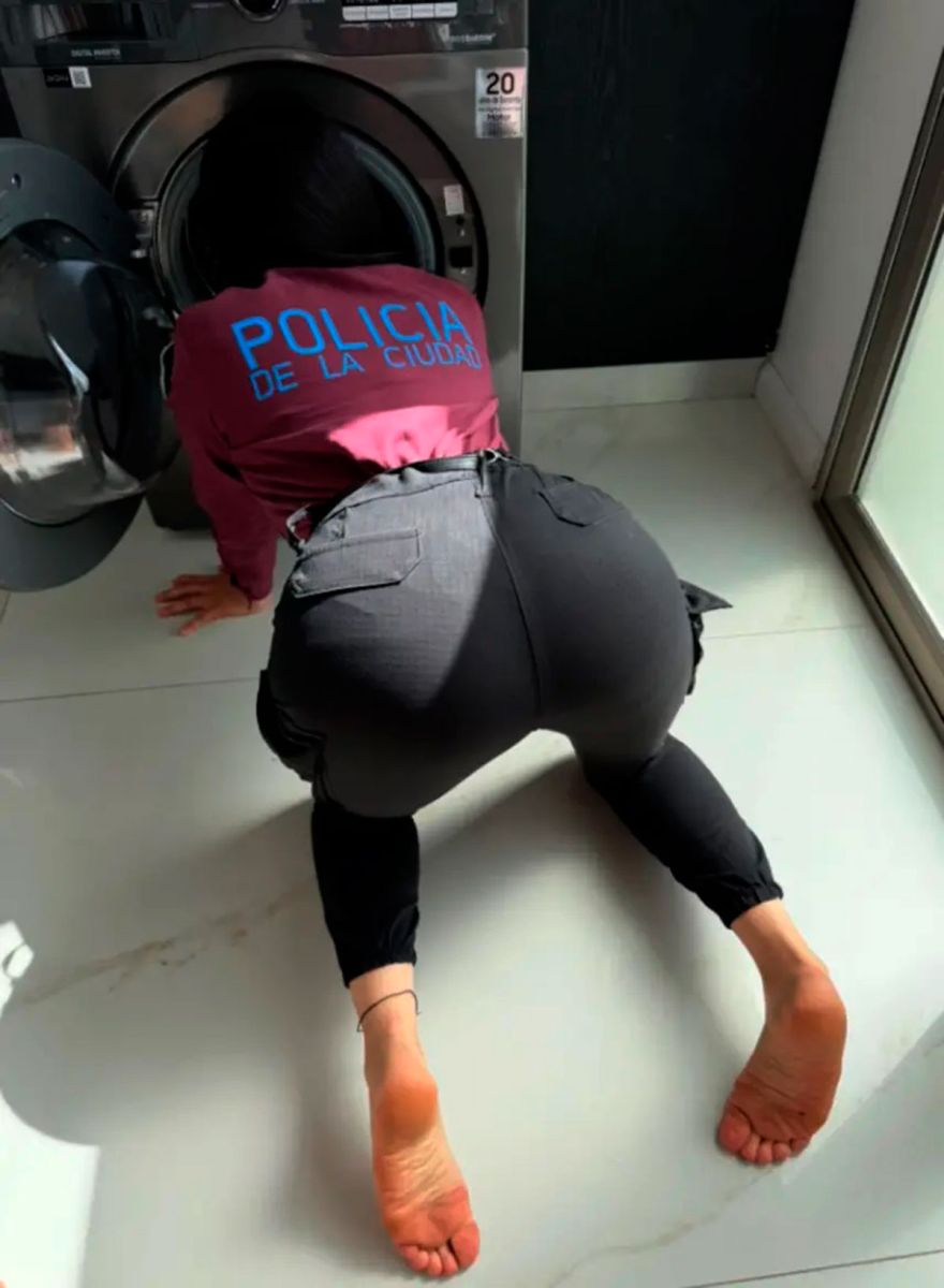Nicole policía TikTok 
