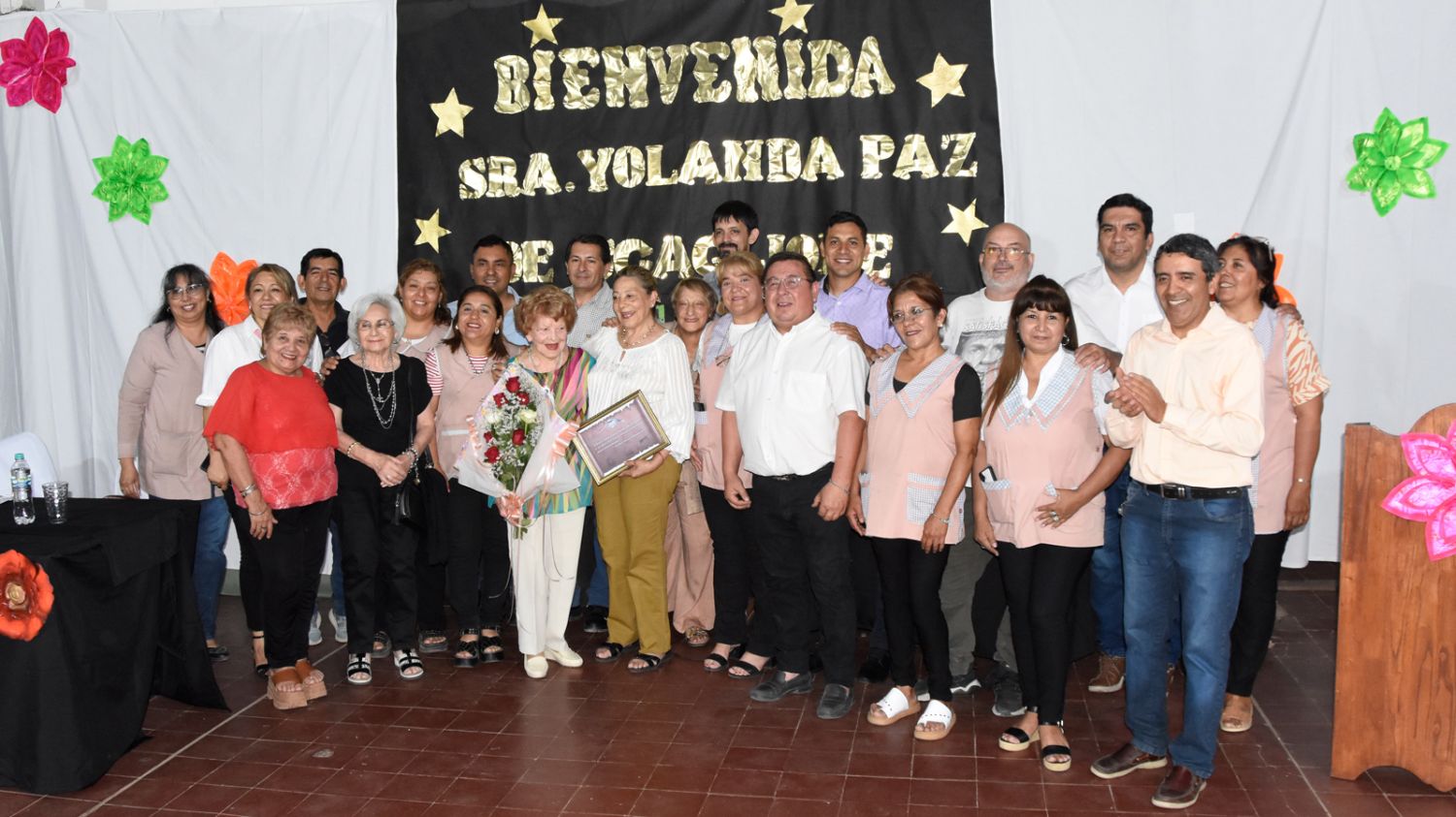 Reconocimiento a Yolanda de Scaglione 