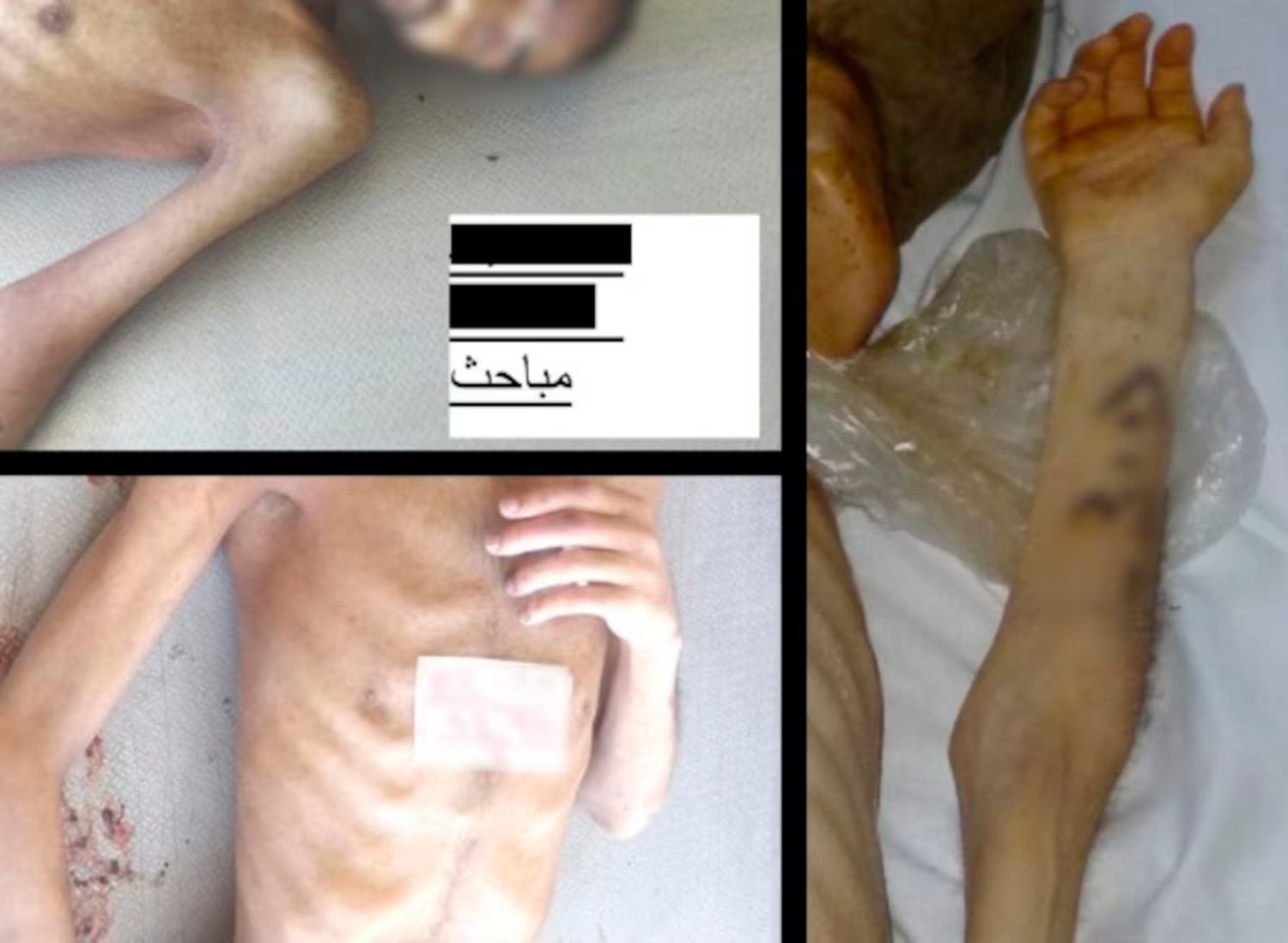 Los cuerpos eran etiquetados  