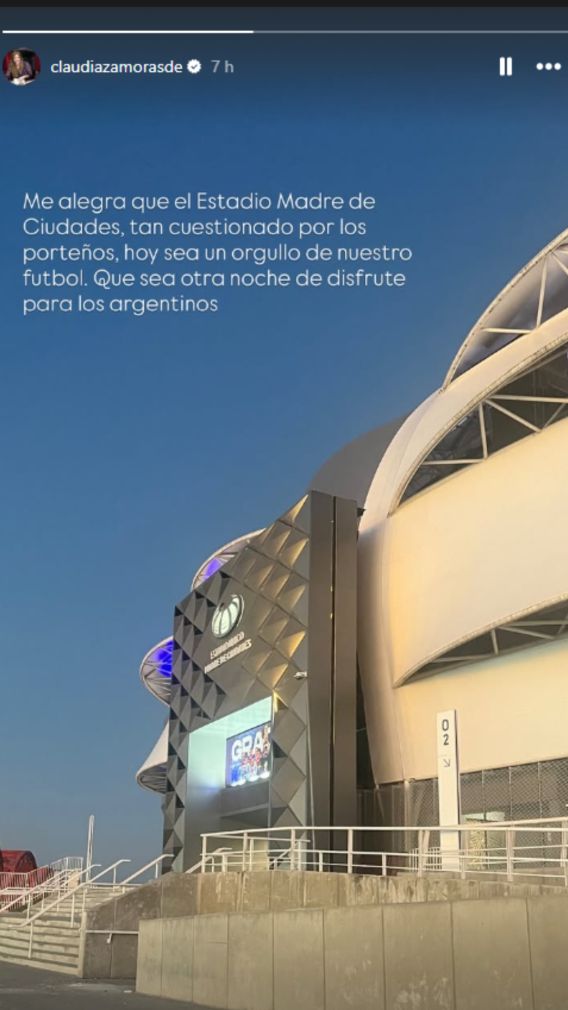 Claudia de Zamora en Instagram 