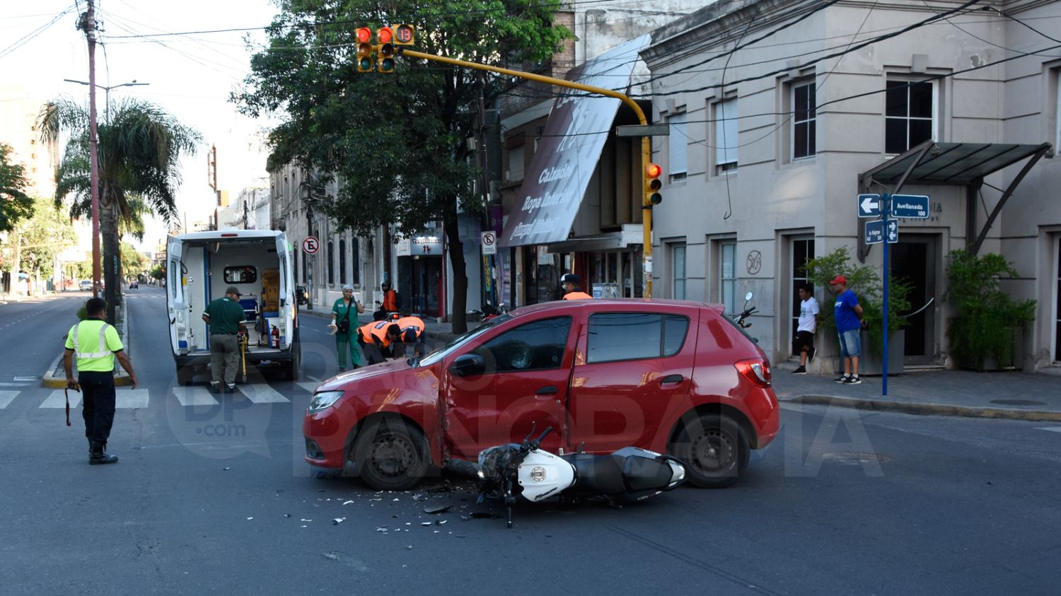 Avenida Belgrano y Avellaneda 