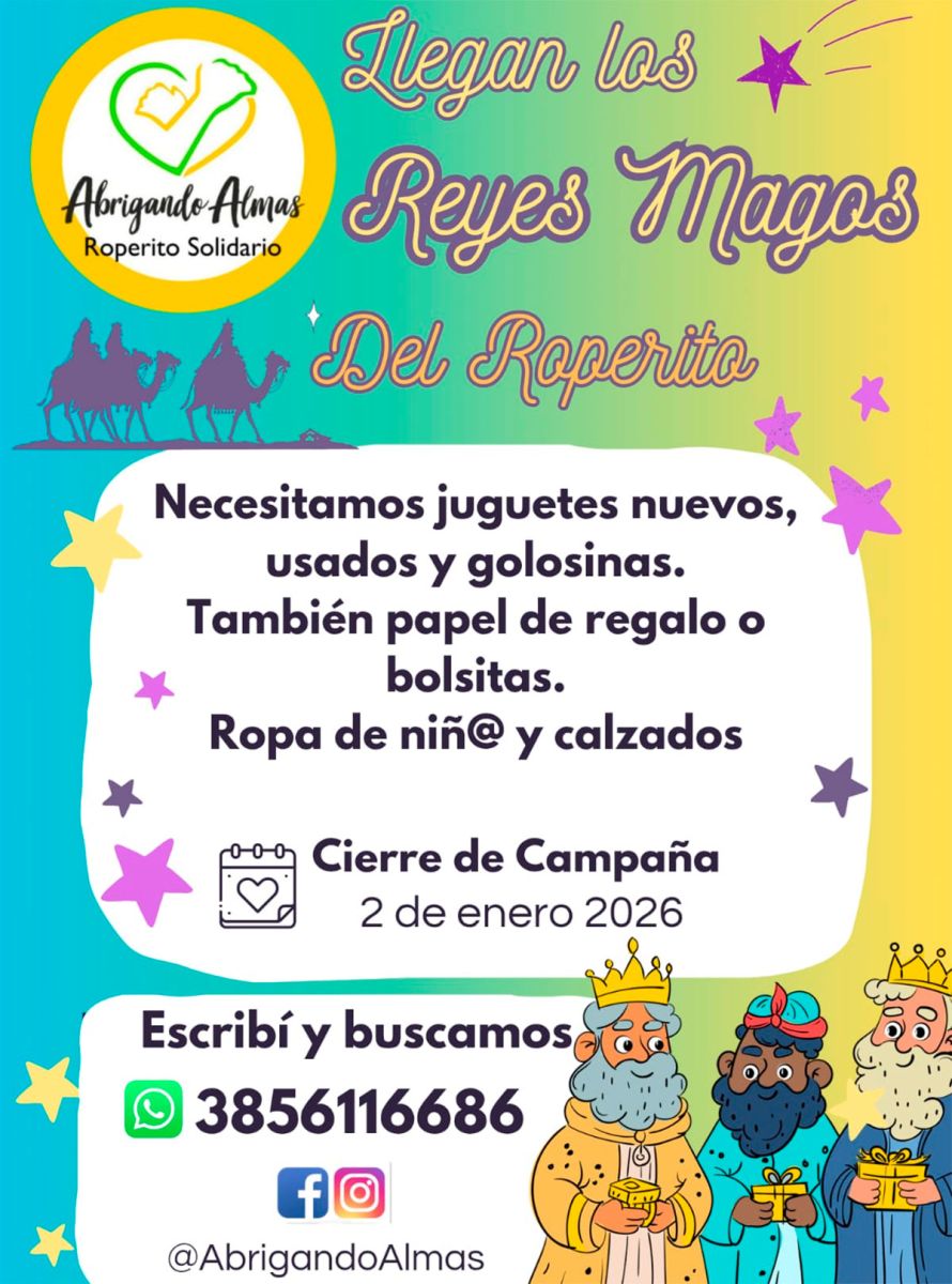 Reyes Magos - Abrigando Almas 