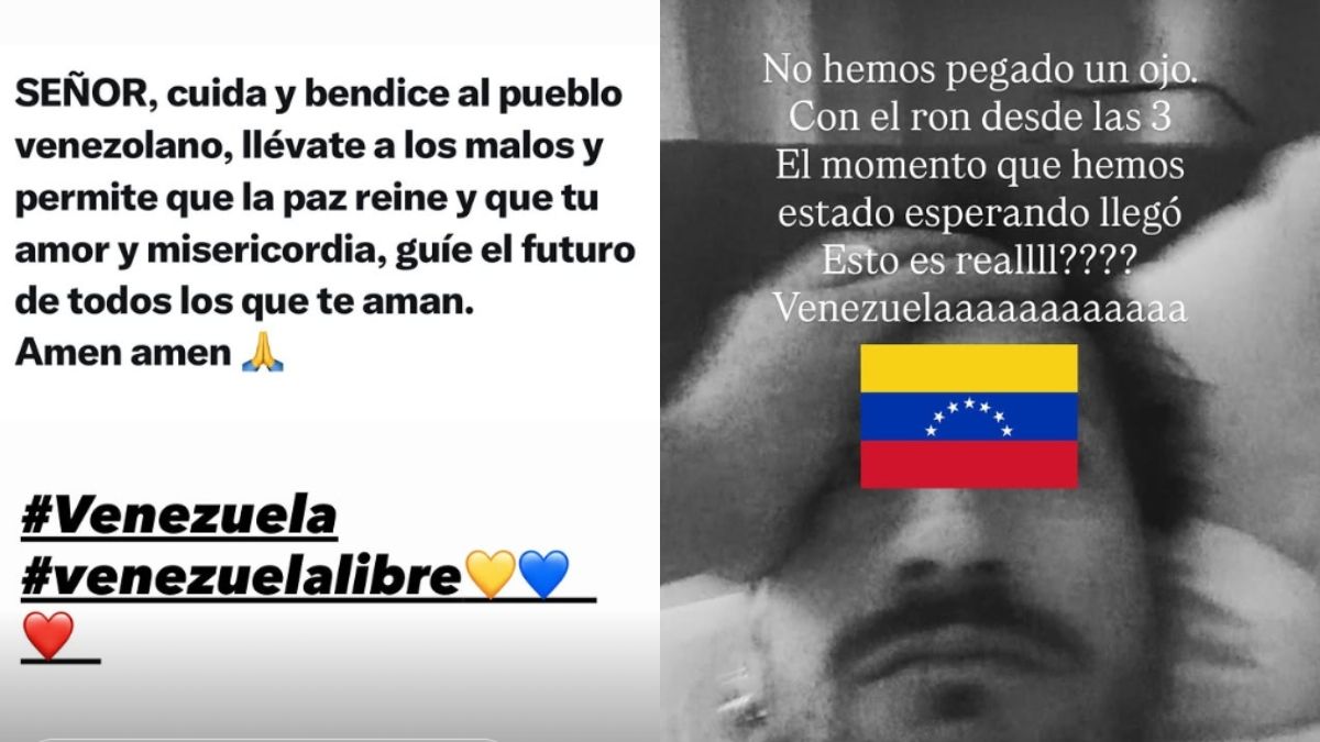 Izq.: Ricardo Montaner | Der.: Mau y Ricky Montaner 