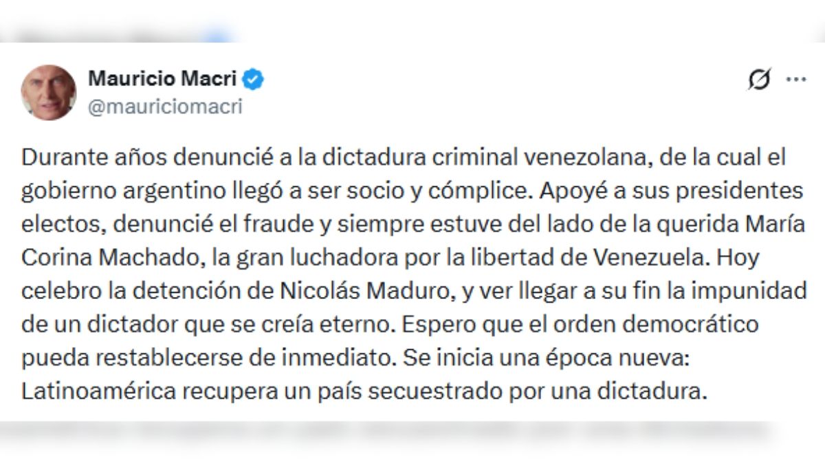 Mauricio Macri 