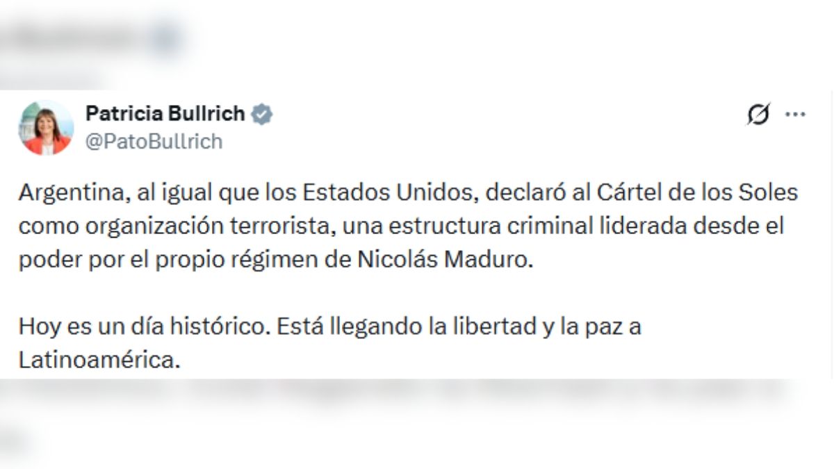Patricia Bullrich 