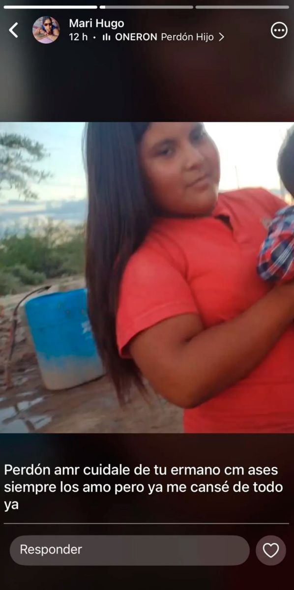 El mensaje para su hija 