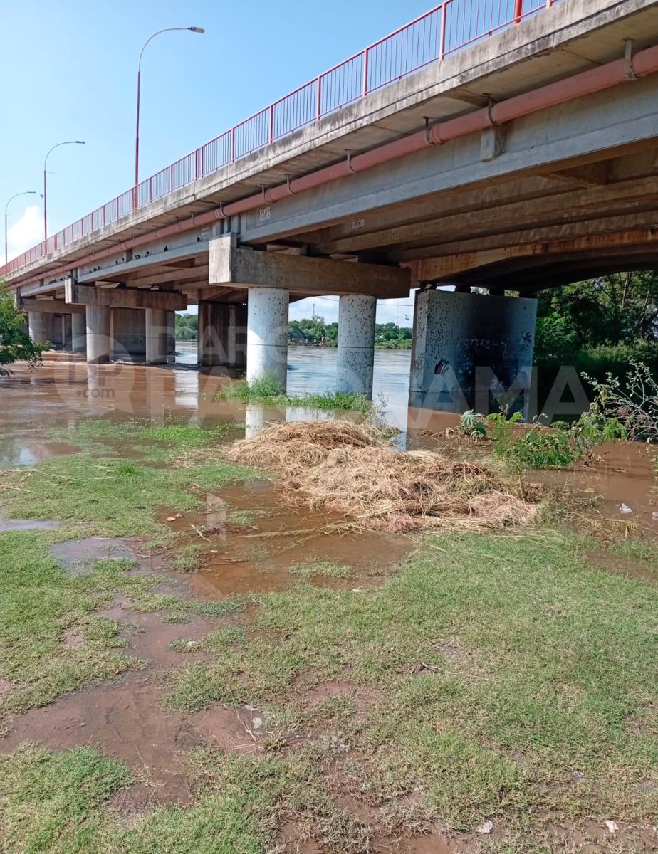 El agua tomó zonas bajas 