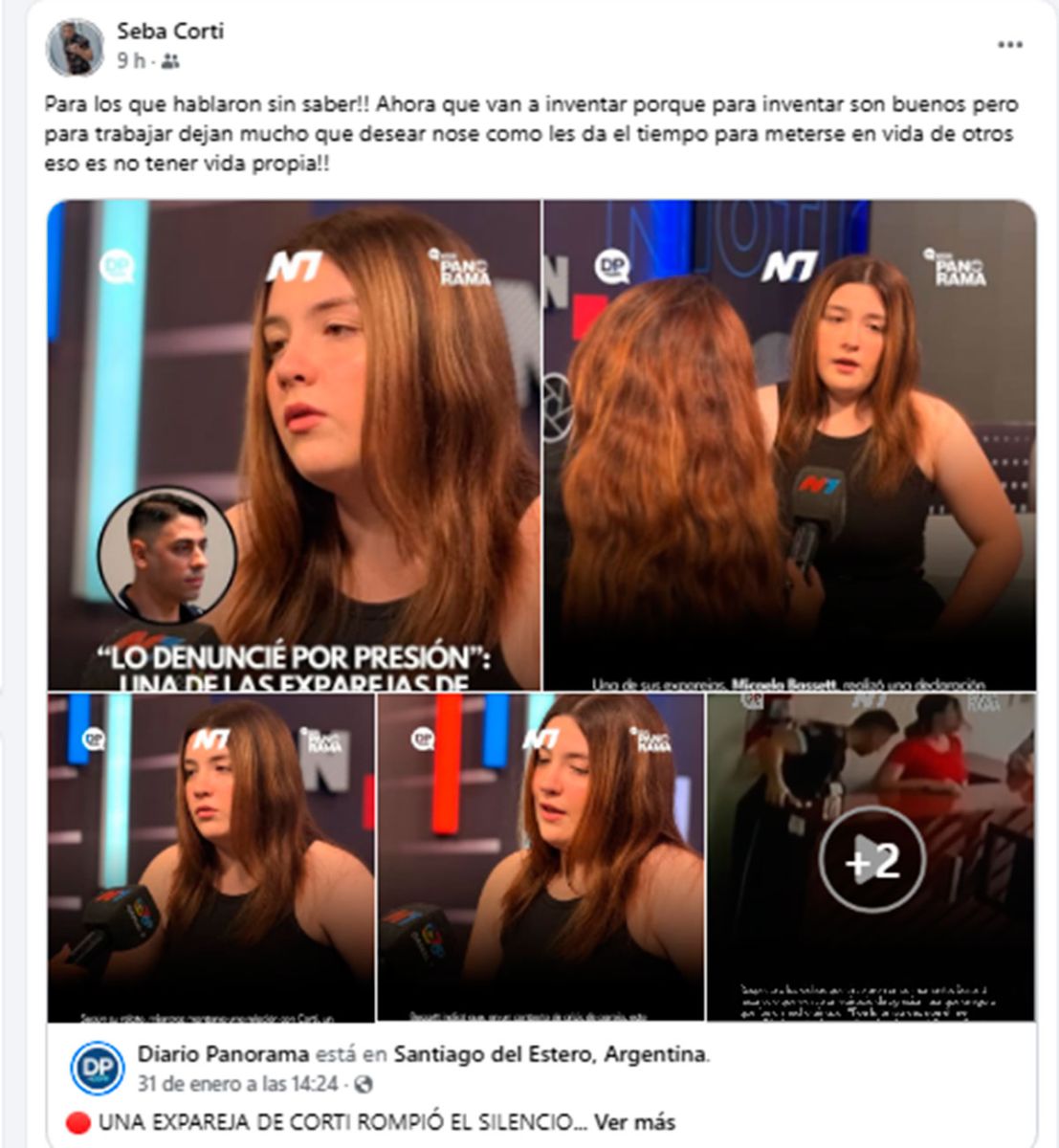 Publicación Sebastián Corti 