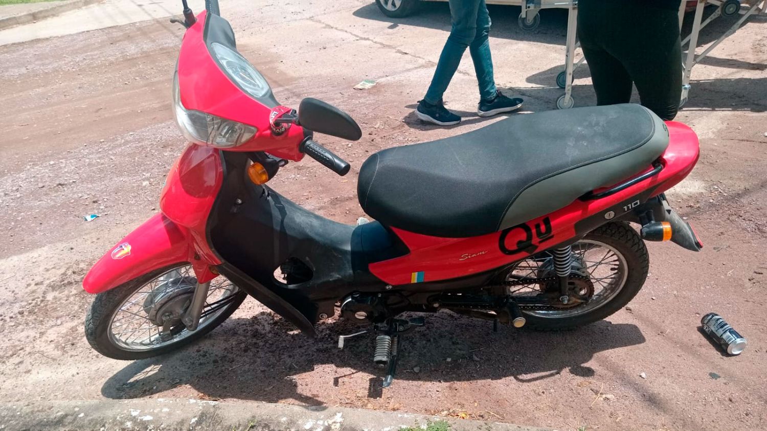 La moto de Rodríguez 