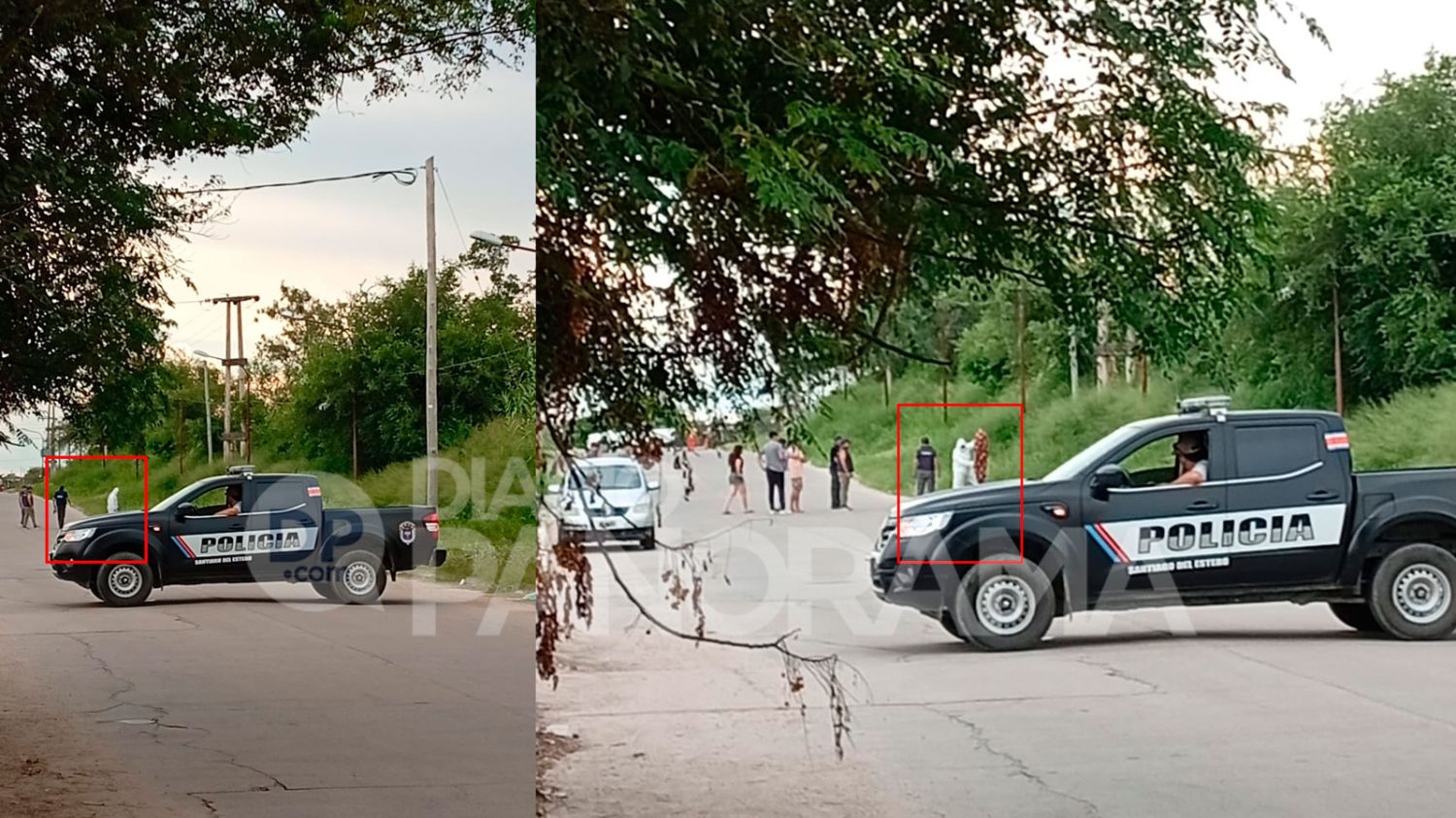 El trabajo de los peritos en el lugar 