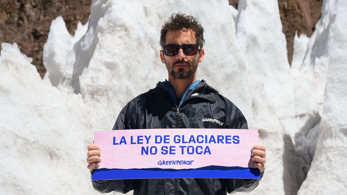 El mensaje de la Fundación Greenpeace Argentina sobre la Ley de Glaciares 