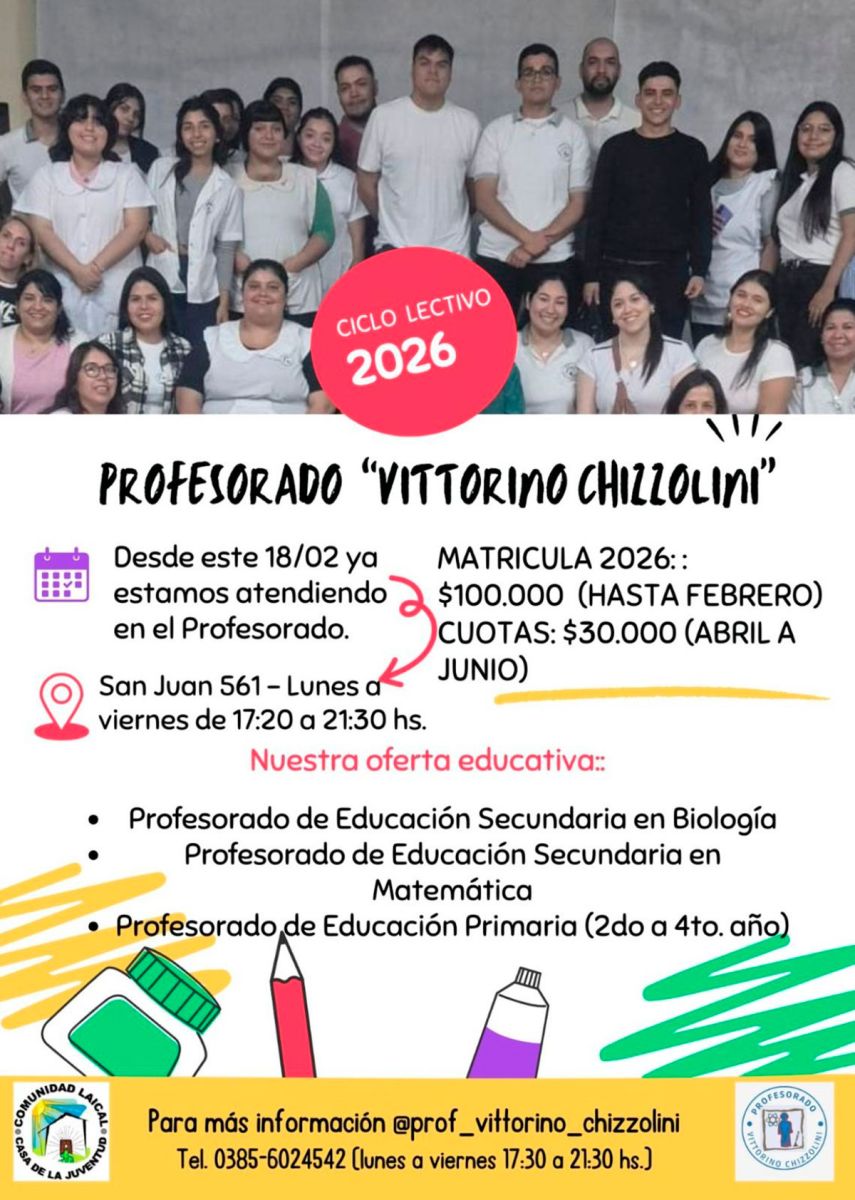 Profesorado Vittorino Chizzolini 