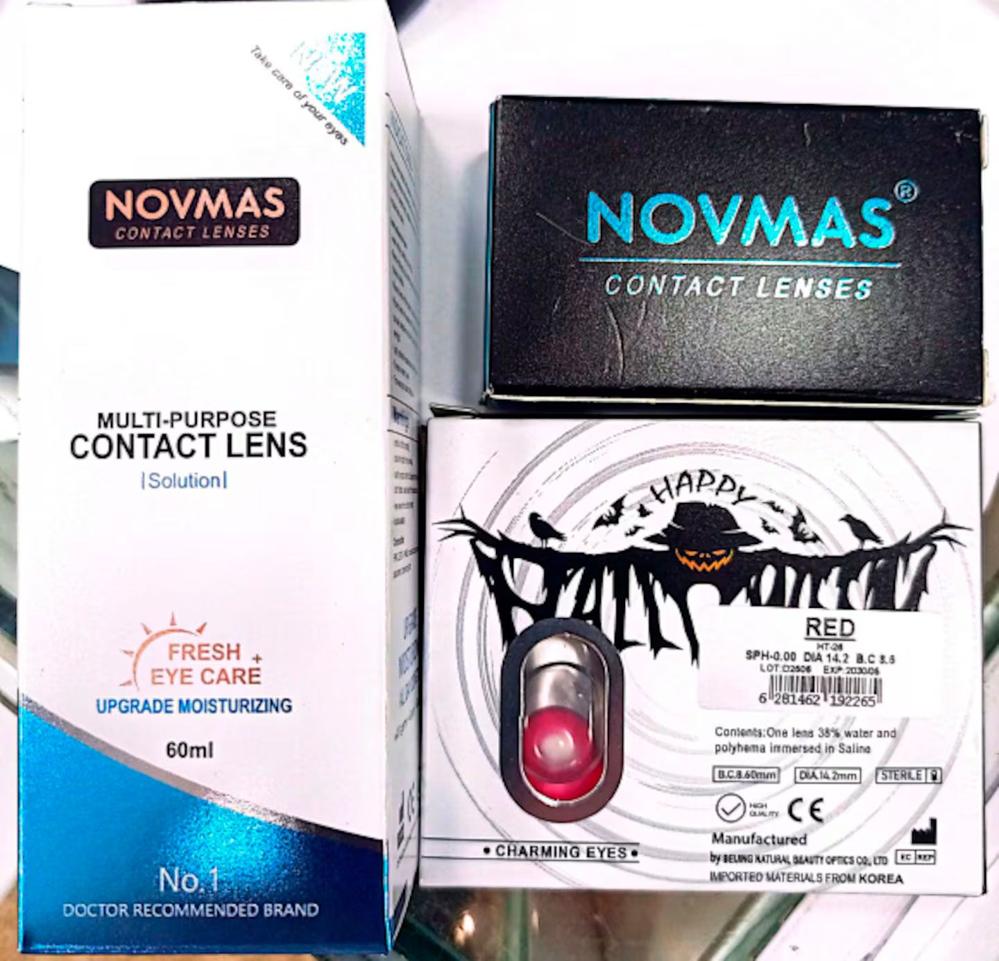 Lentes de contacto NOVMAS 