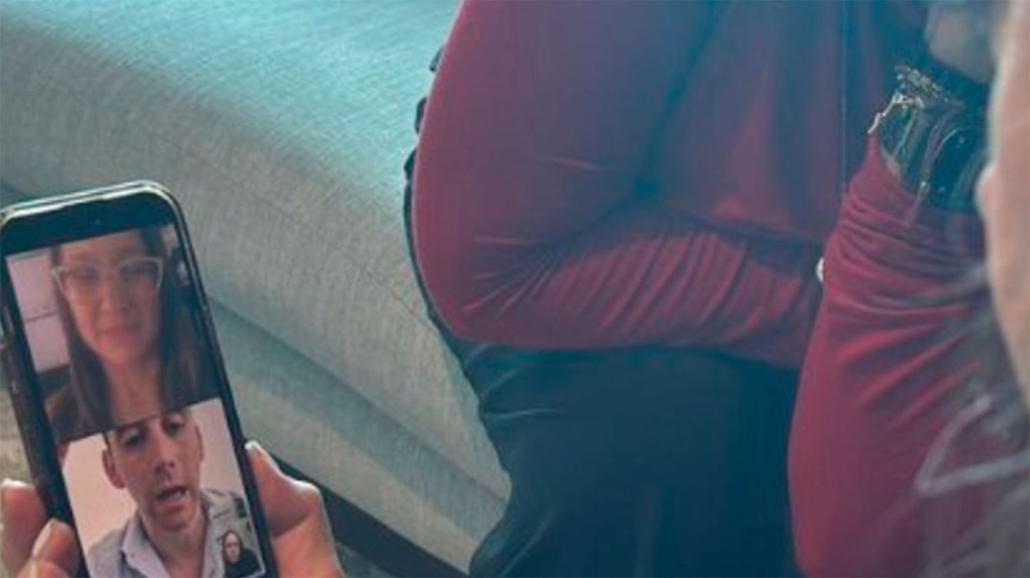 Nahuel Gallo y Corina Machado mantuvieron un extenso contacto. 