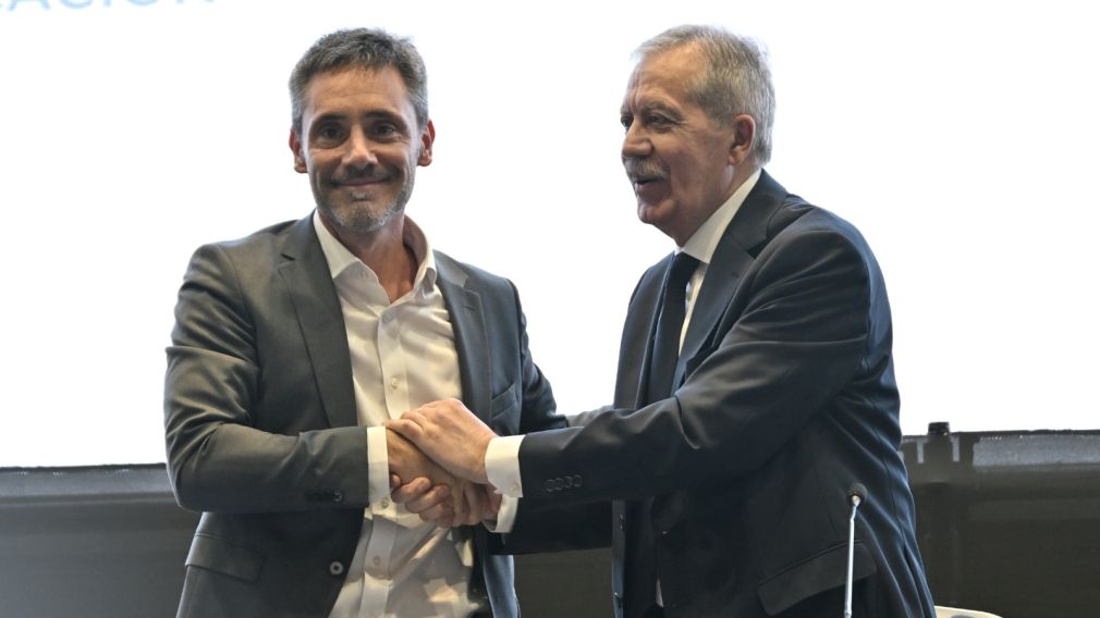 El&iacute;as Su&aacute;rez junto a Ignacio Lamothe 