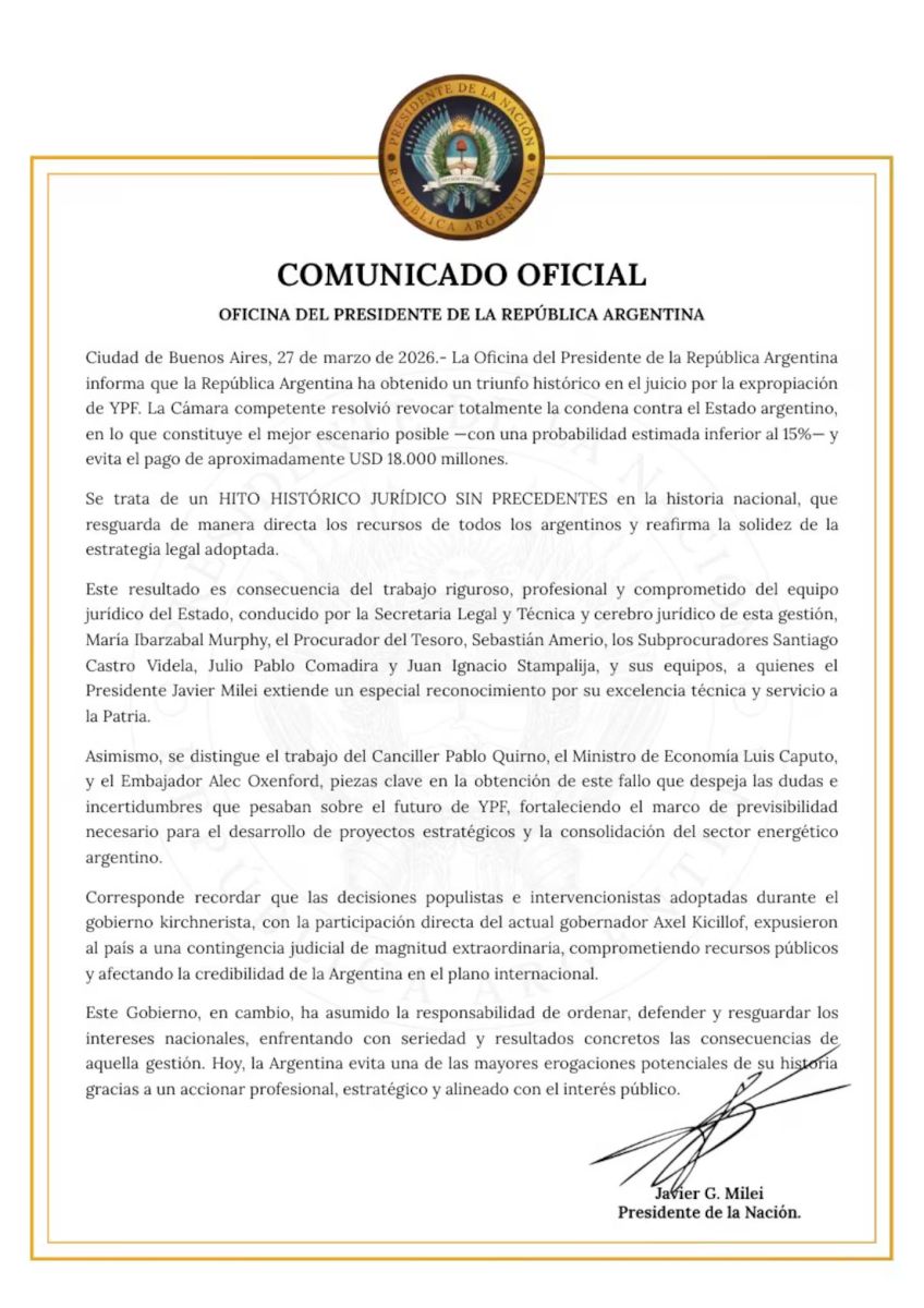 Comunicado 