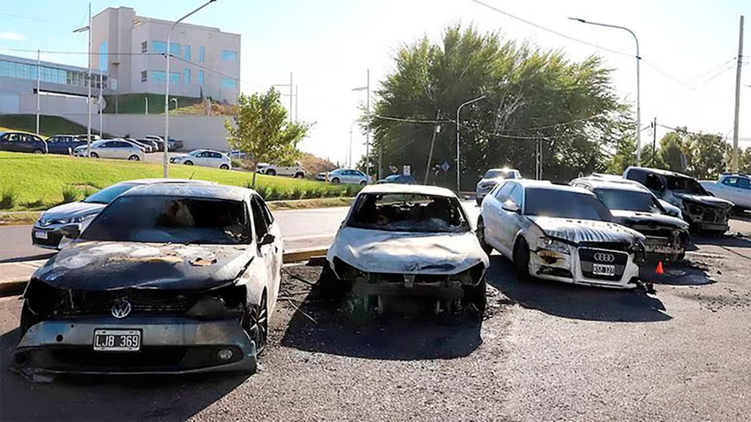 Así quedaron los autos 