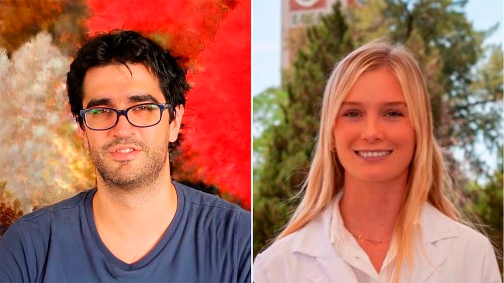 Hernán Bovieri y Delfina Lanusse. 