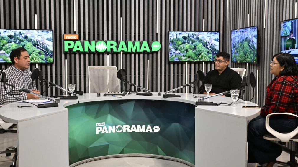 Ezequiel Altamirano y Jesica Cajal en Radio Panorama 