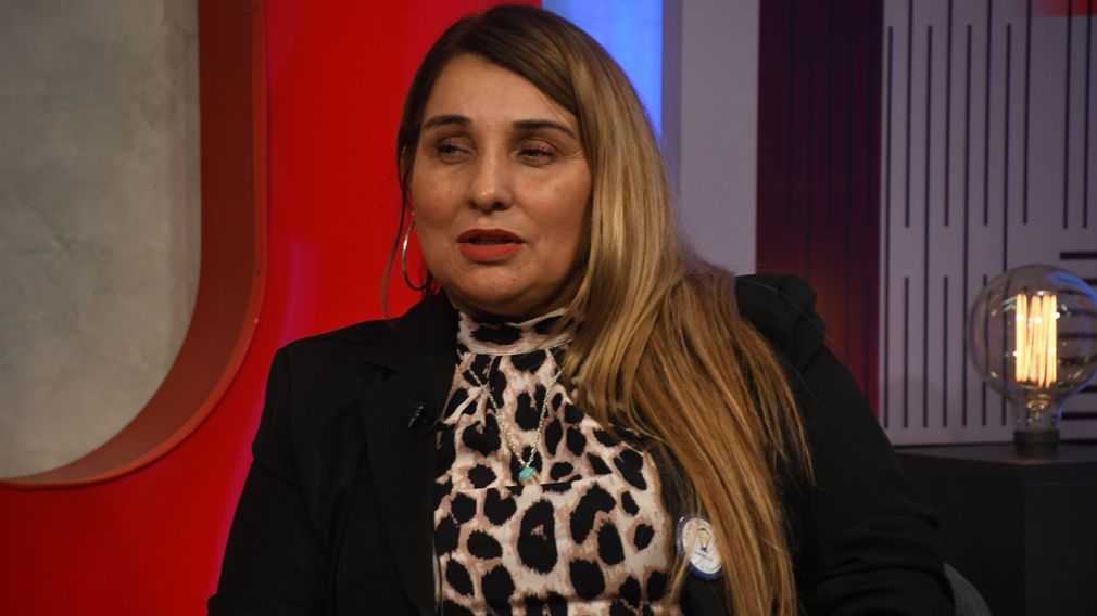 Celia Rosales, rectora de la escuela Normal Banda. 